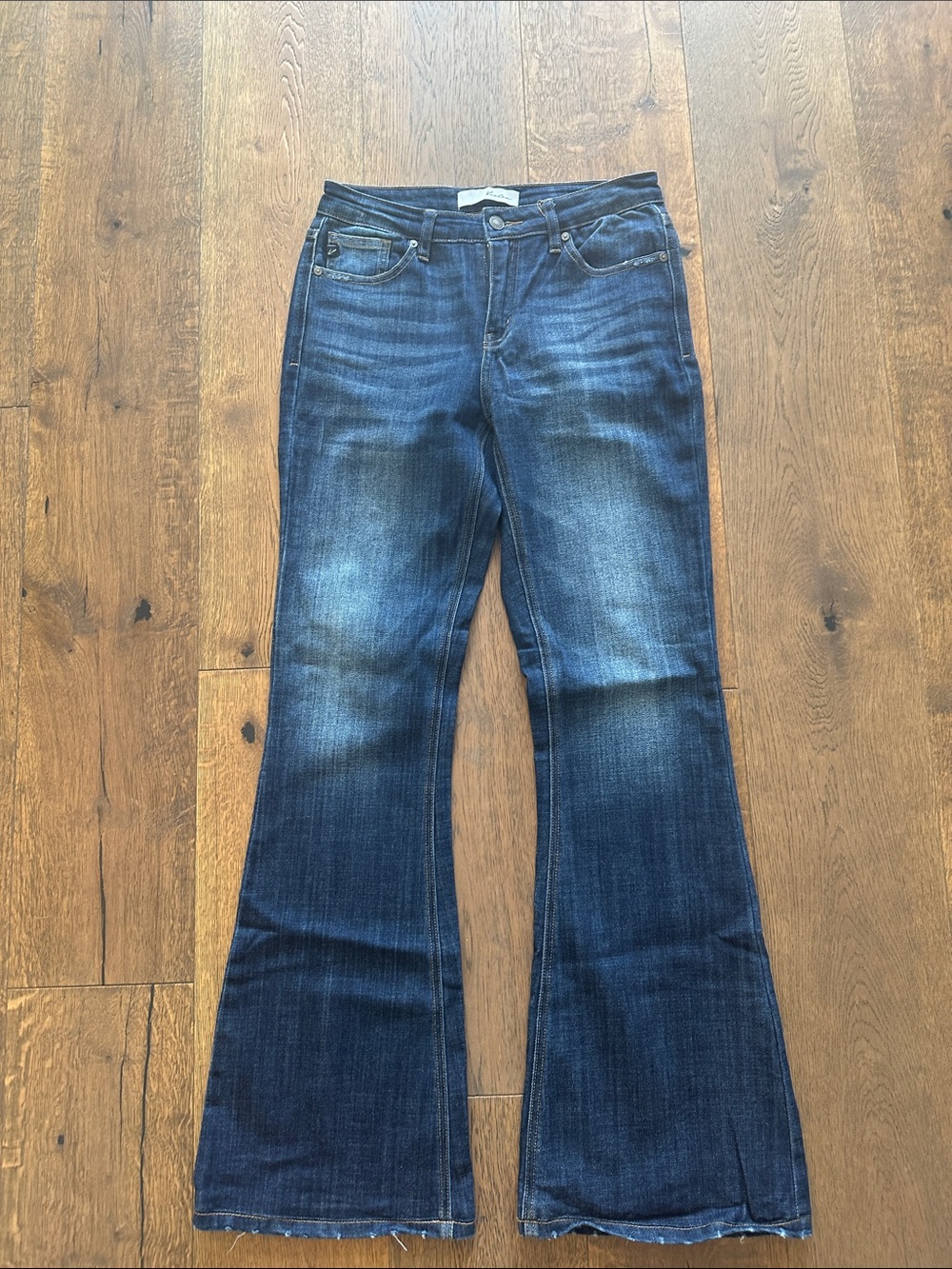 KanCan Dark Blue Flare Jeans